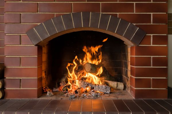 Brick Fireplace Installation in Puyallup